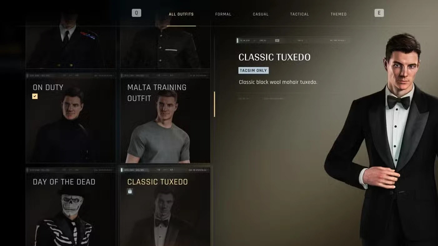 007 First Light - All Suits & Outfits Guide