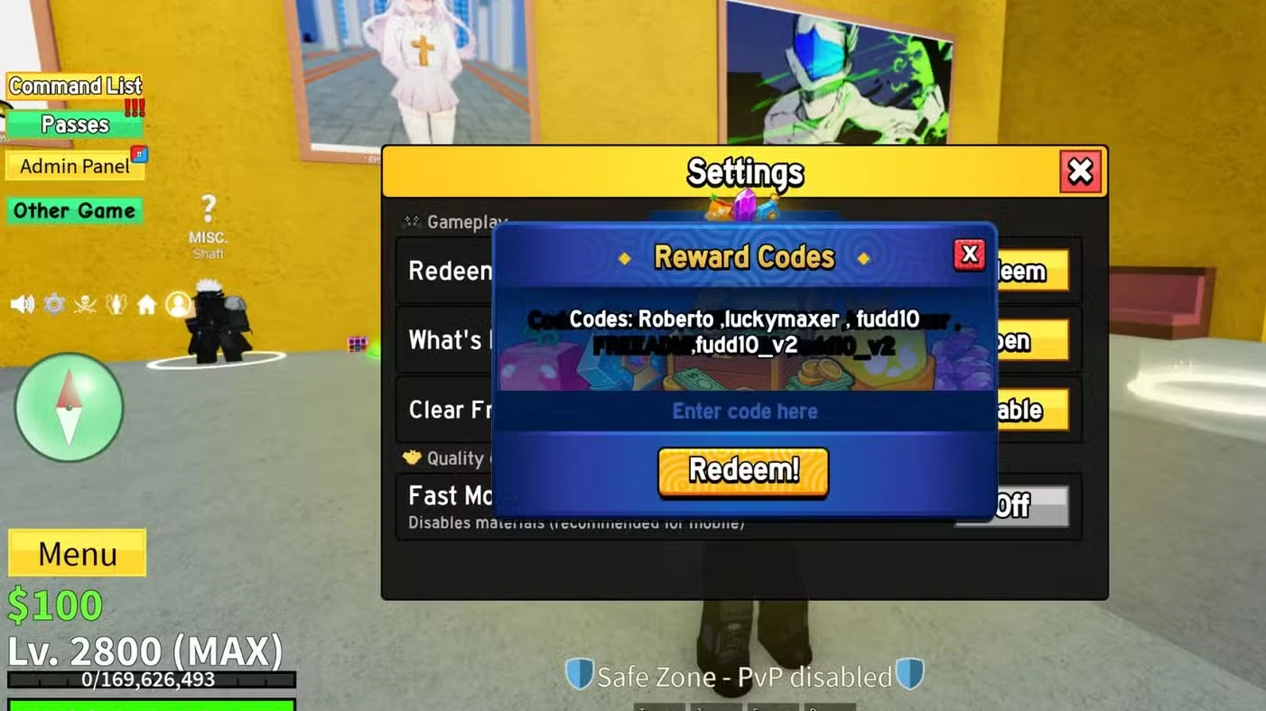 Abyss Fruits Codes