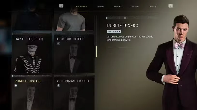 007 First Light - All Suits & Outfits Guide