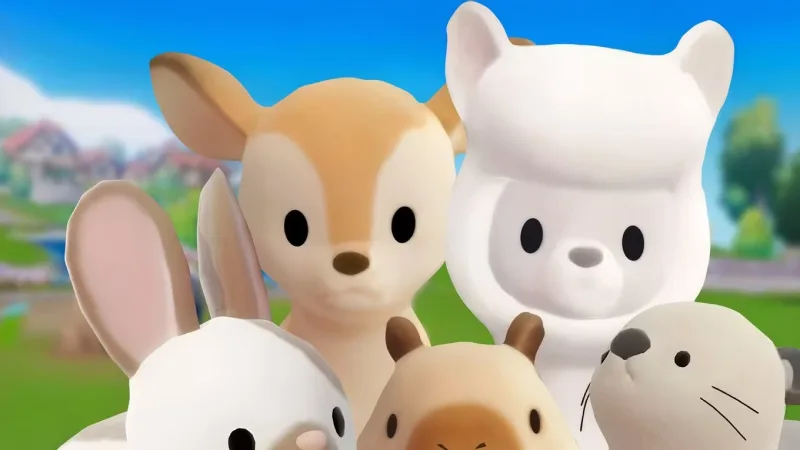 Locais dos comedouros dos animais em Heartopia