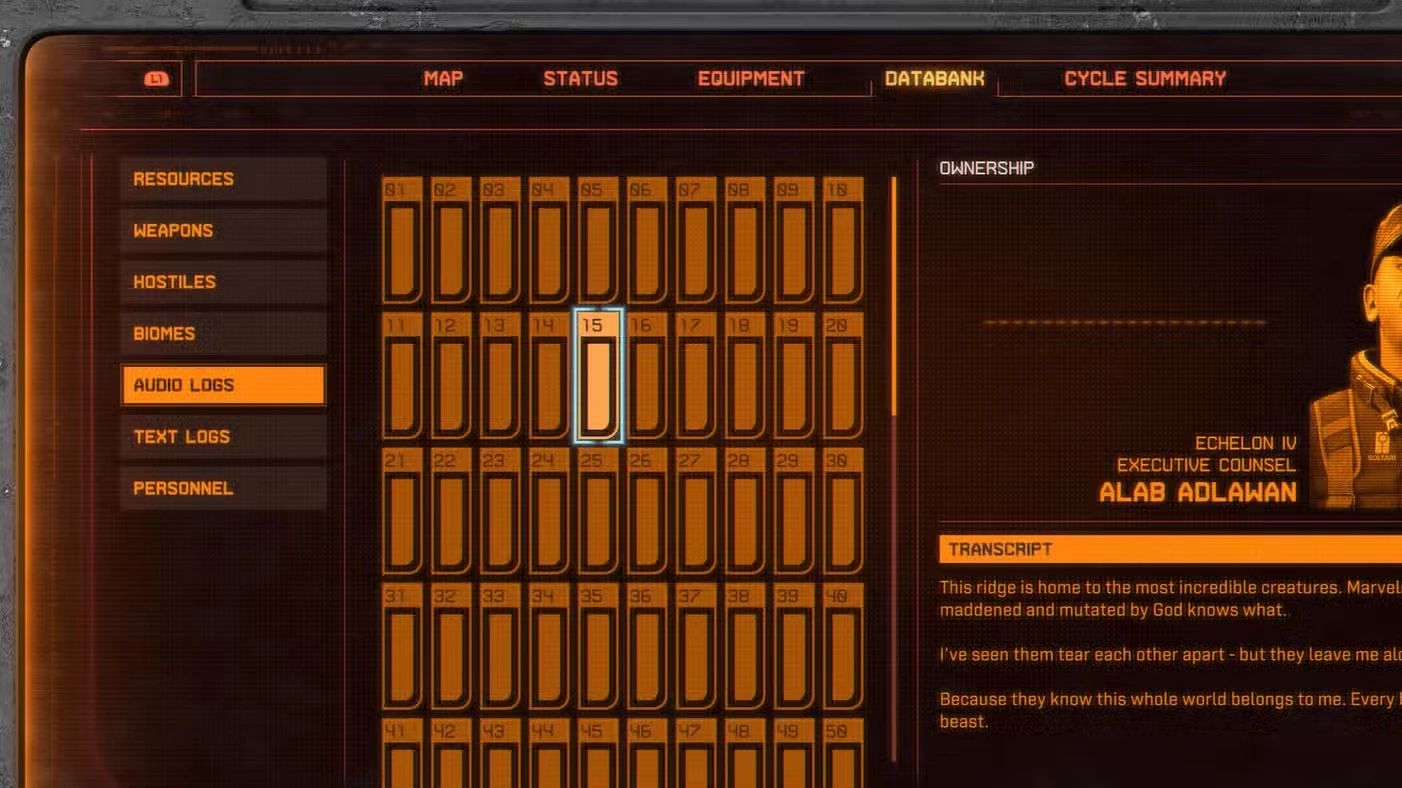 All Audio Logs in Saros