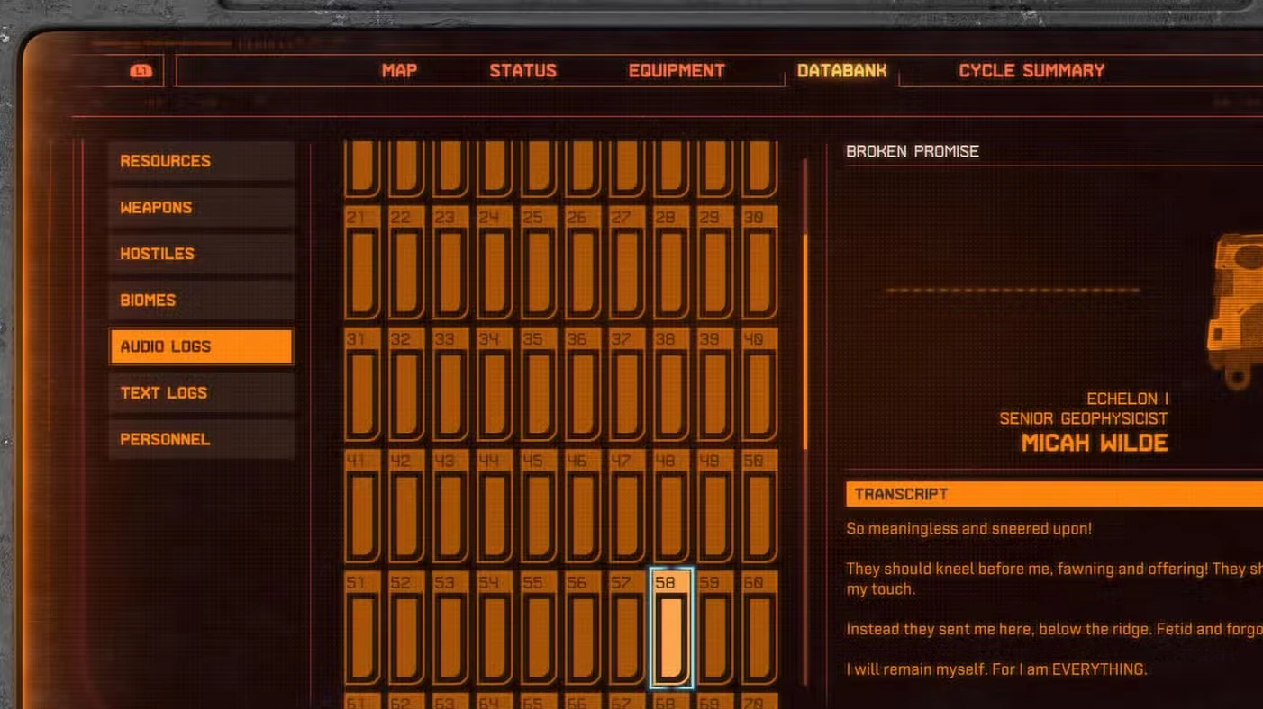 All Audio Logs in Saros