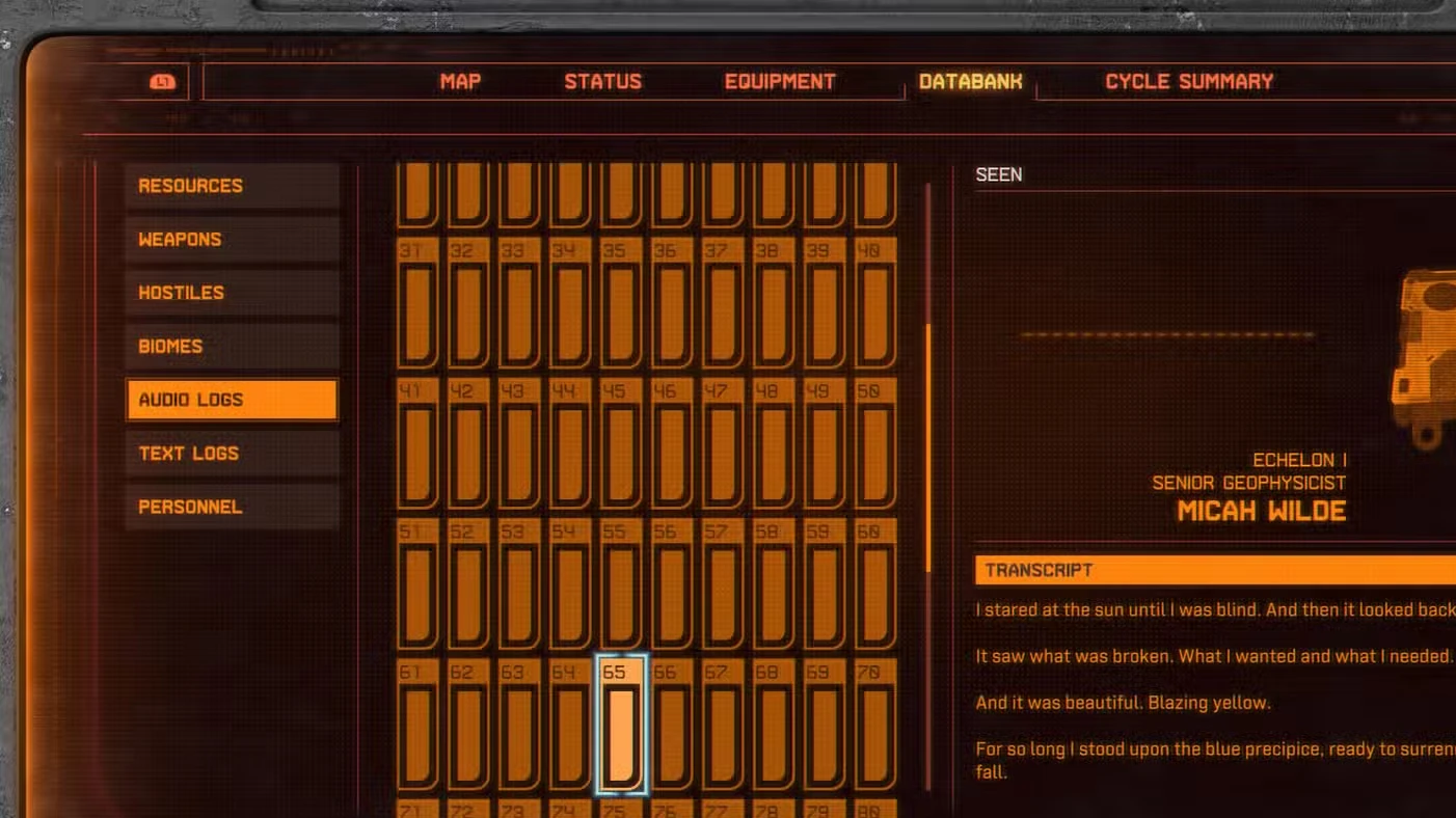 All Audio Logs in Saros
