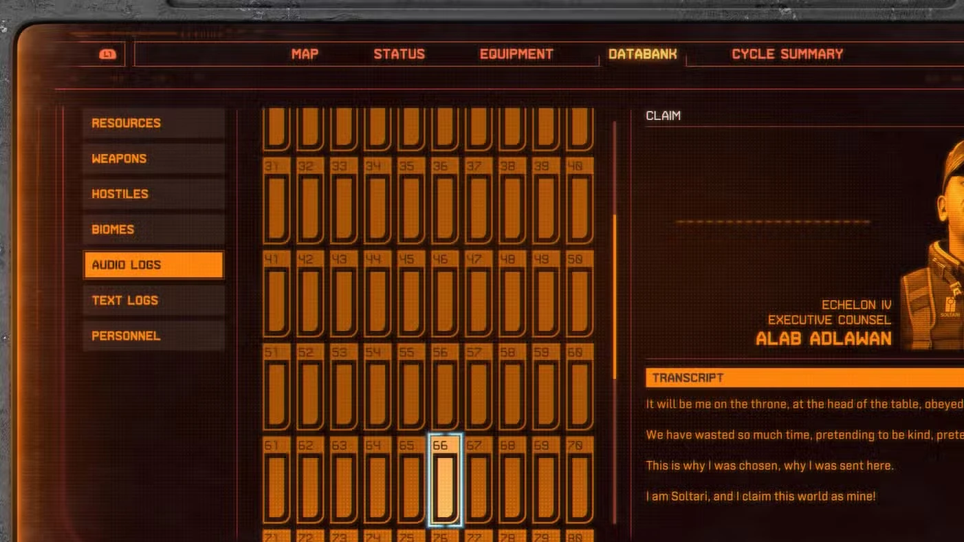 All Audio Logs in Saros