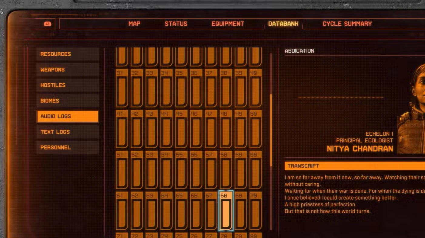 All Audio Logs in Saros