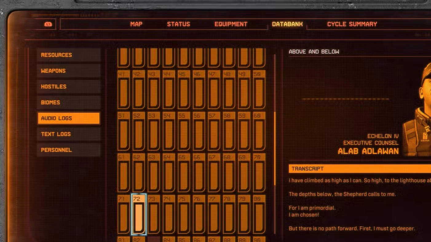All Audio Logs in Saros