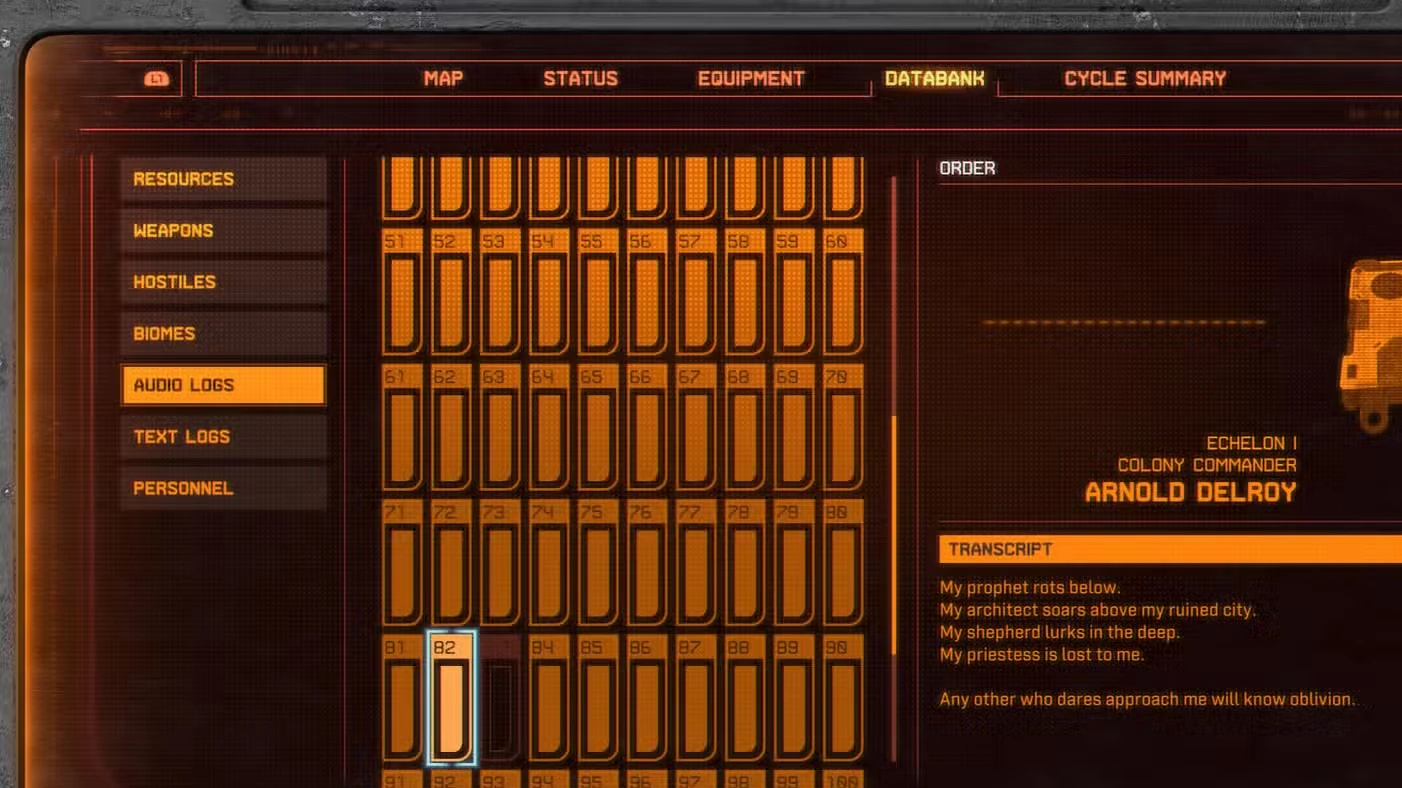 All Audio Logs in Saros