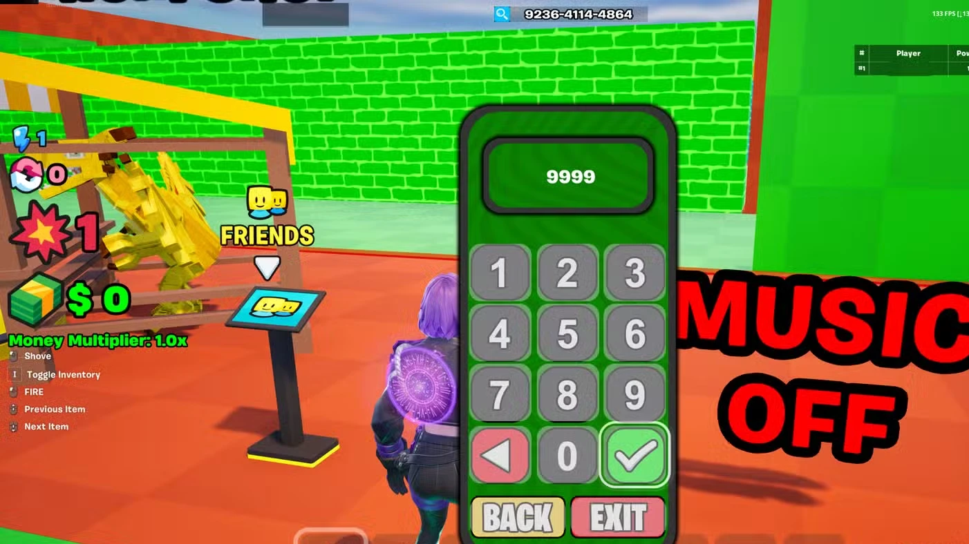 All Bomb for Brainrots Codes in Fortnite