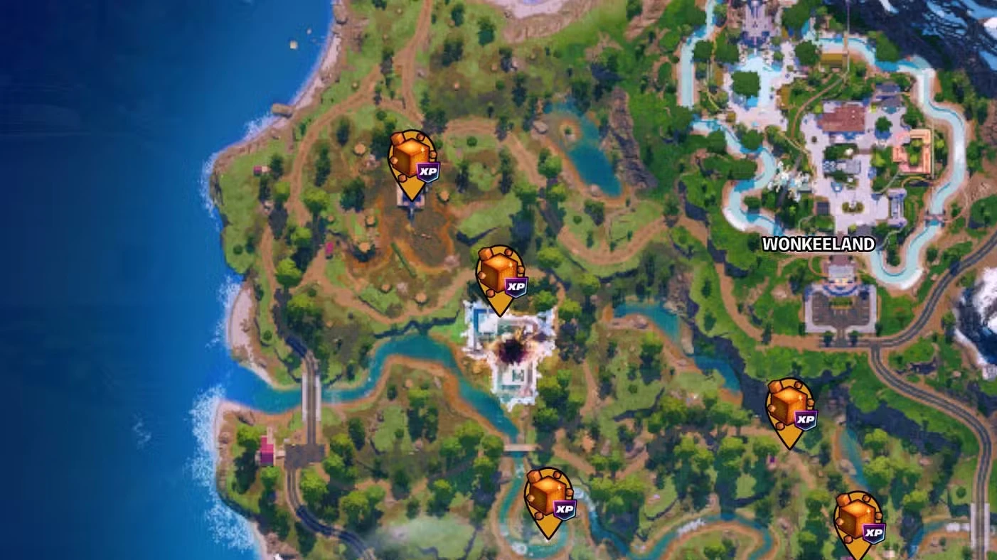 All Chaos Cube Locations in Fortnite Showdown