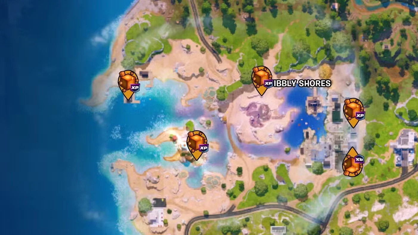 All Chaos Cube Locations in Fortnite Showdown