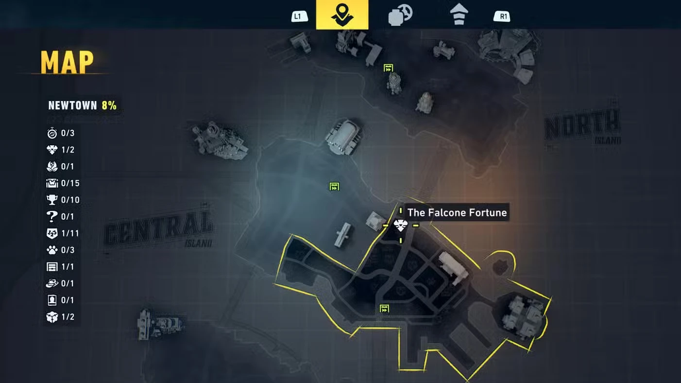 All Falcone Fortune in LEGO Batman: Legacy of the Dark Knight