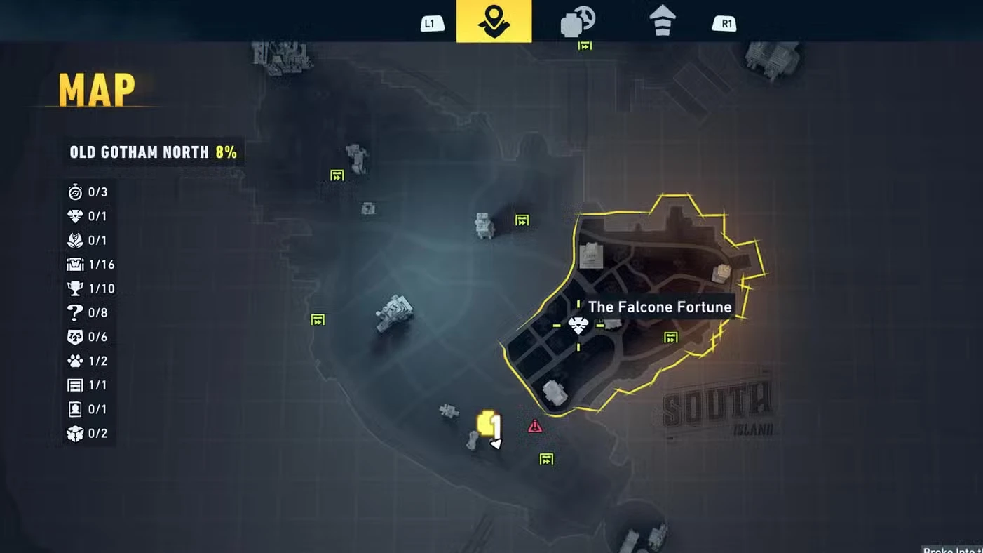 All Falcone Fortune in LEGO Batman: Legacy of the Dark Knight