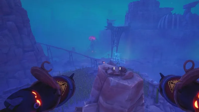 Localização das 10 sepulturas no mapa Canyon