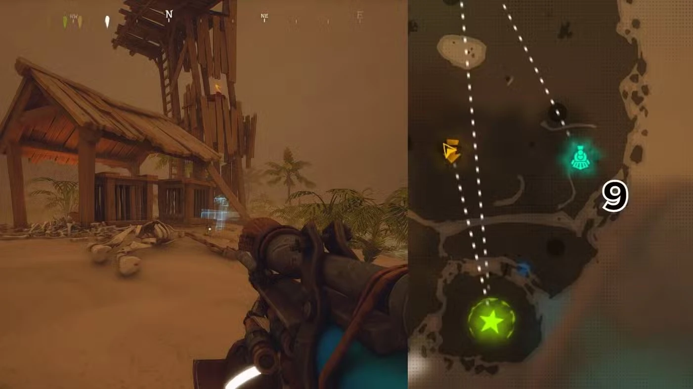 All Far Far West Desert grave locations