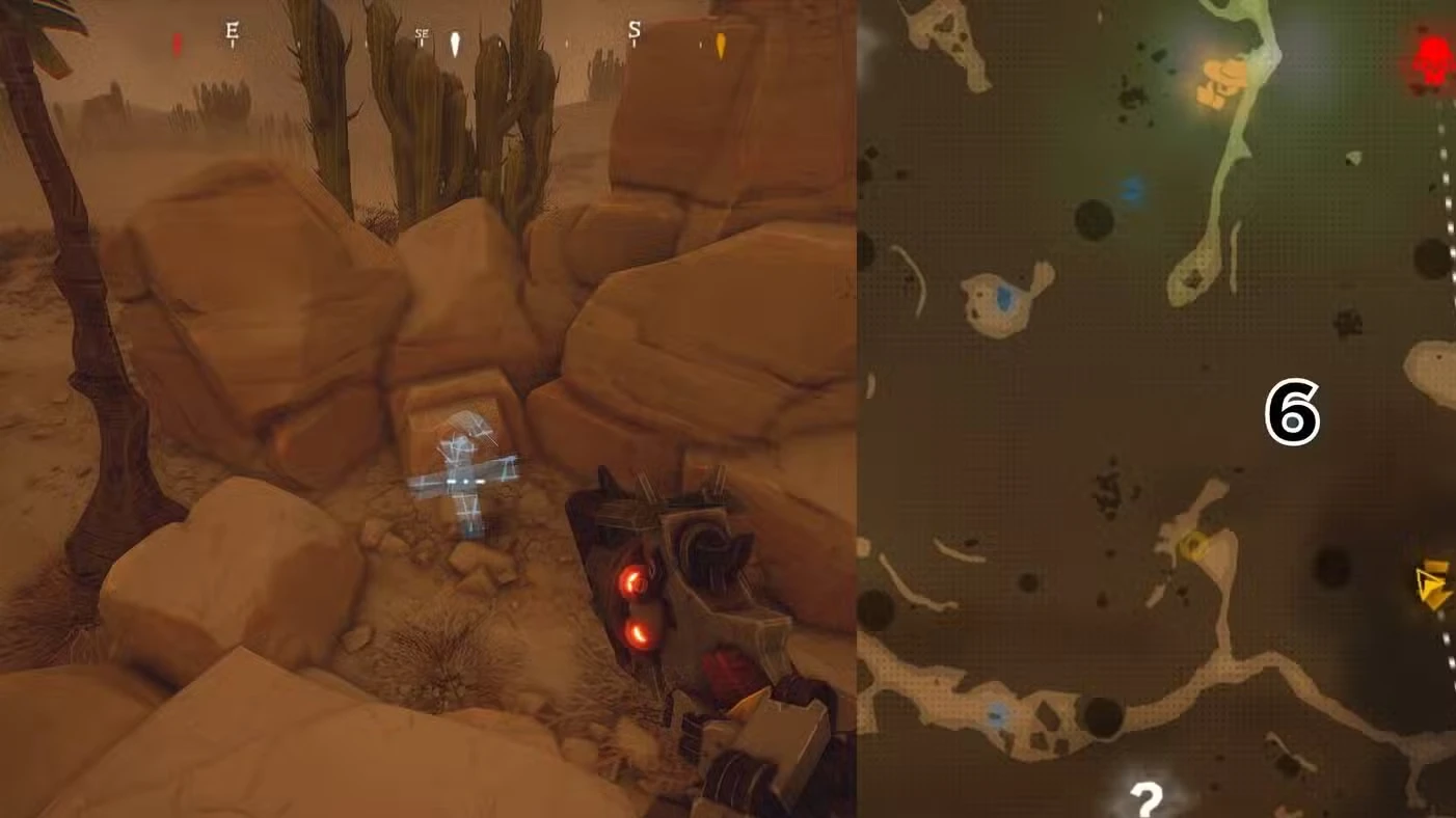 All Far Far West Desert grave locations