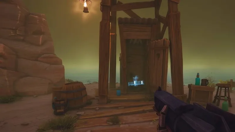 Localização das 10 tumbas no mapa Far West (Far Far West)