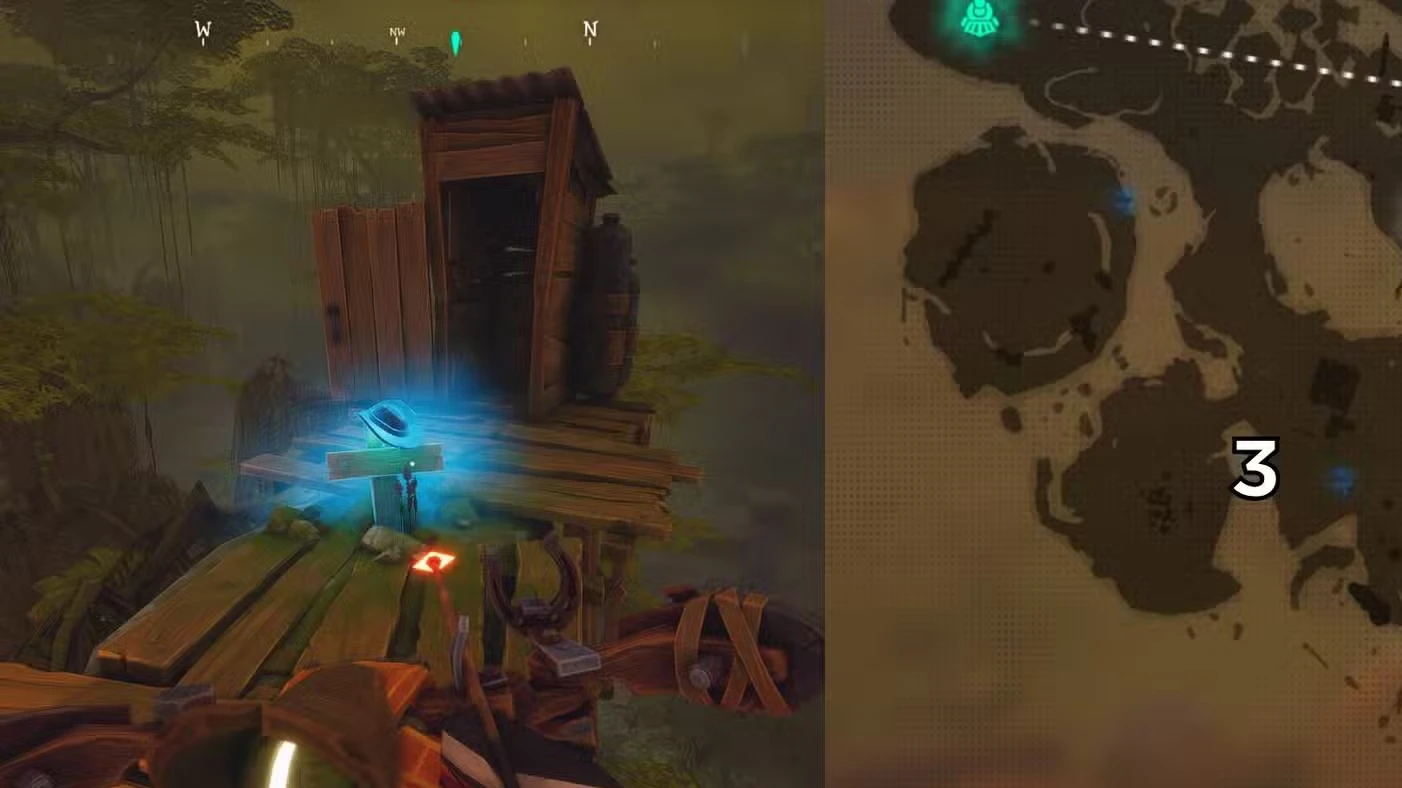 All Jungle grave locations in Far Far West