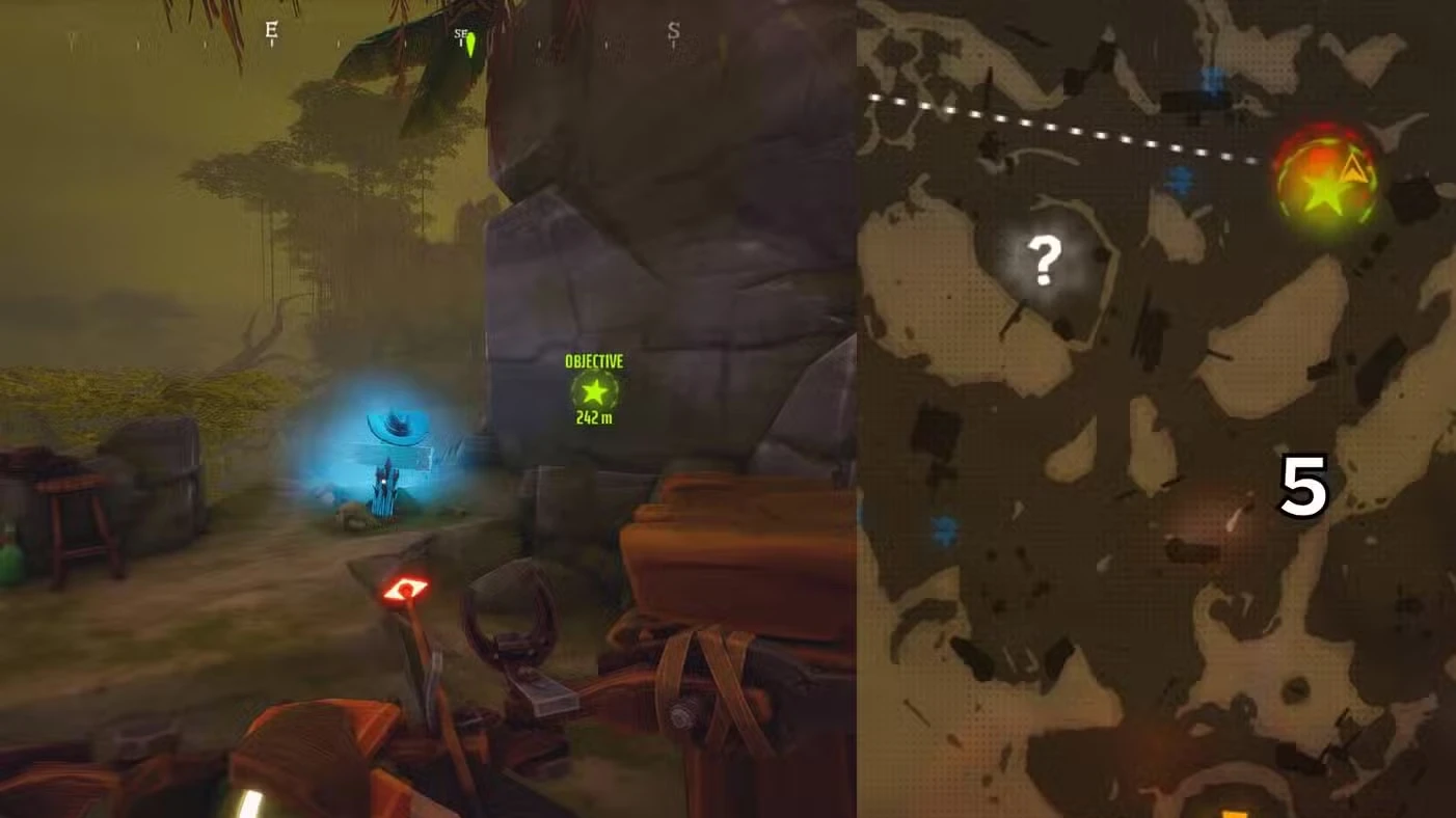 All Jungle grave locations in Far Far West