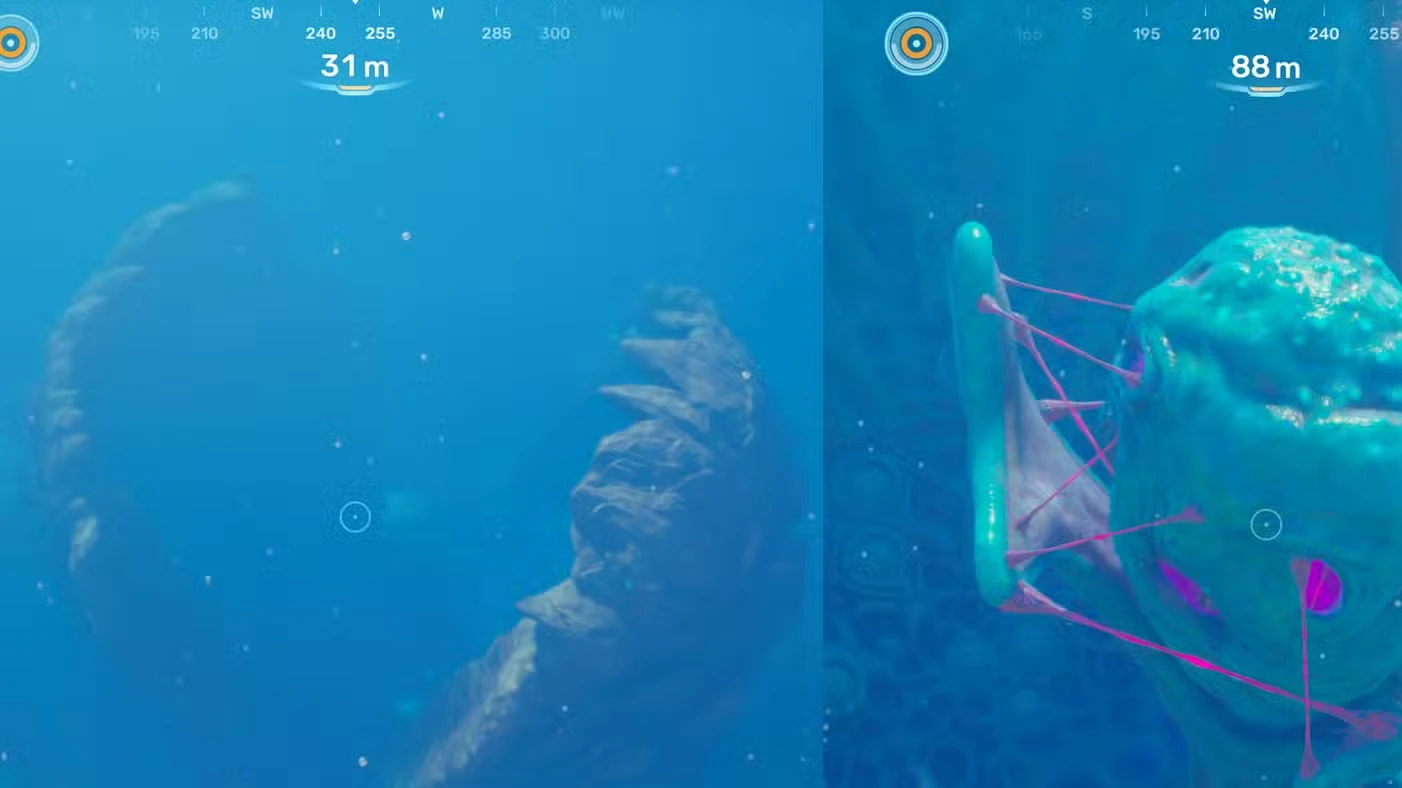 All leviathan locations in Subnautica 2