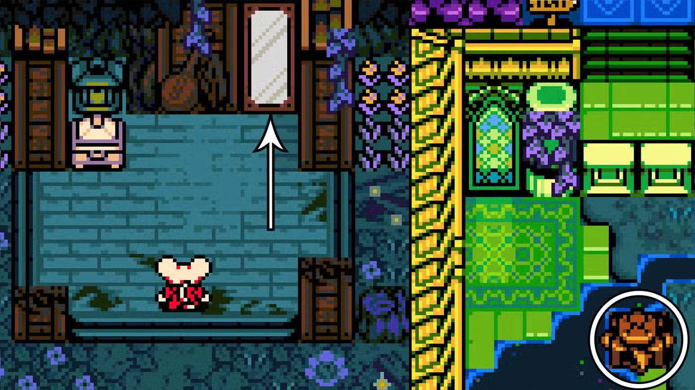 All mirror locations in Mina the Hollower