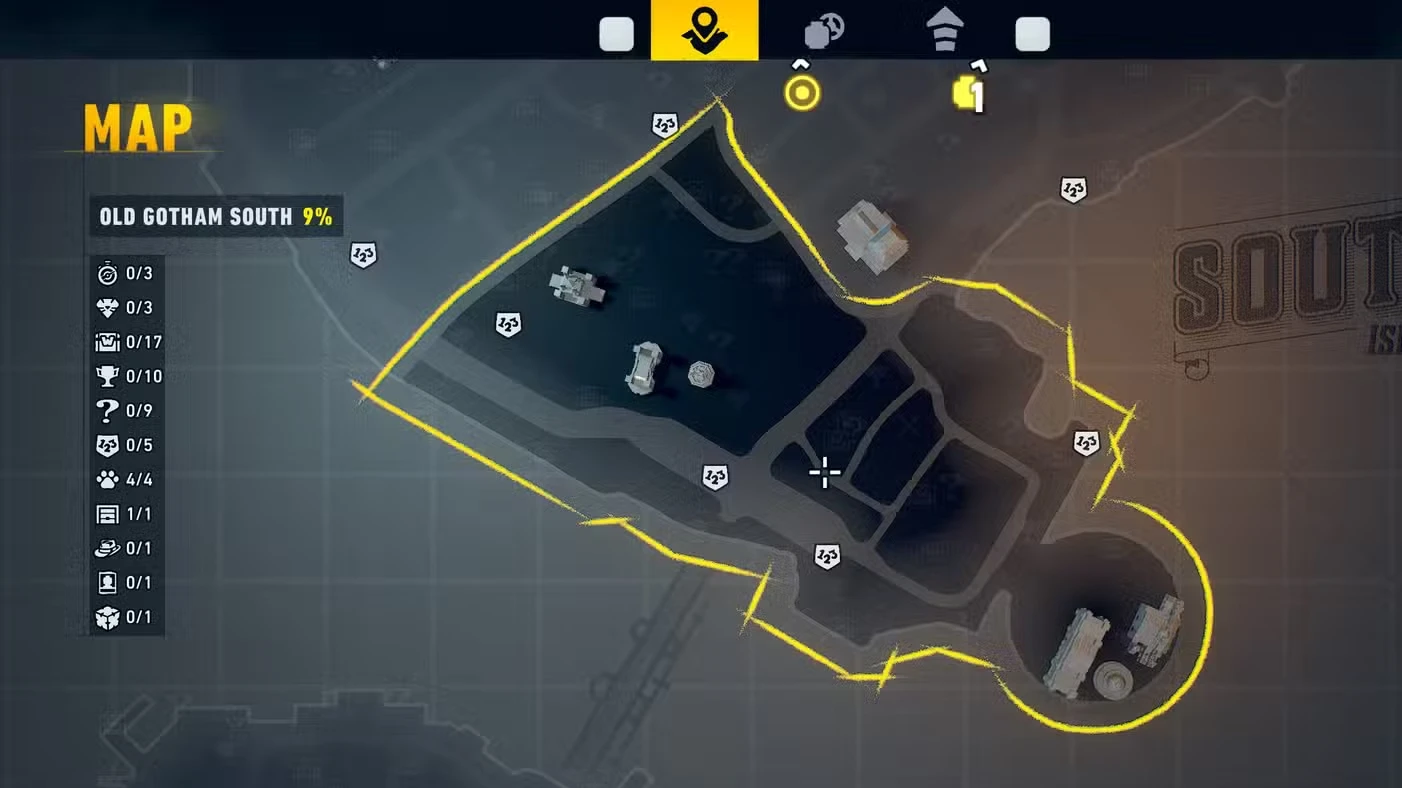 All Old Gotham South Cluemaster Puzzles in LEGO Batman Legacy of the Dark Knight