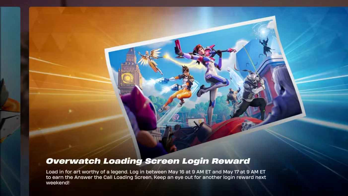 All Overwatch: Answer the Call Daily Drop Rewards in Fortnite