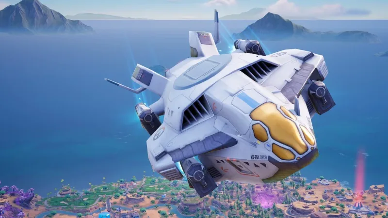 Onde o dropship de Overwatch aparece em Fortnite