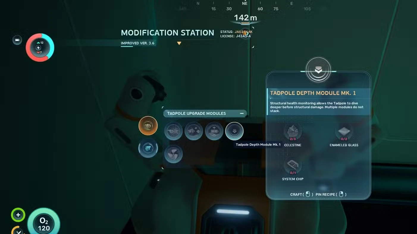 All Tadpole Upgrades and Tool Modifications in Subnautica 2