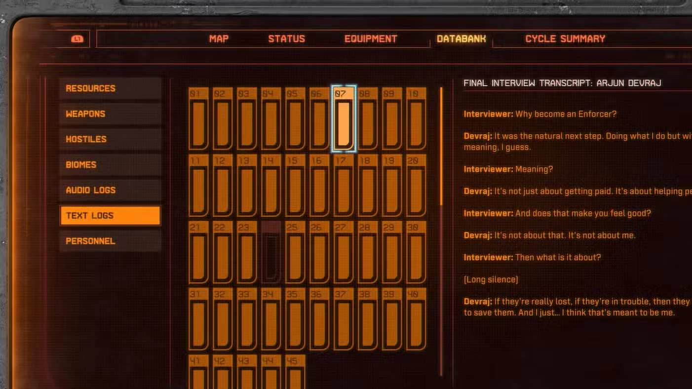 All Text Logs in Saros