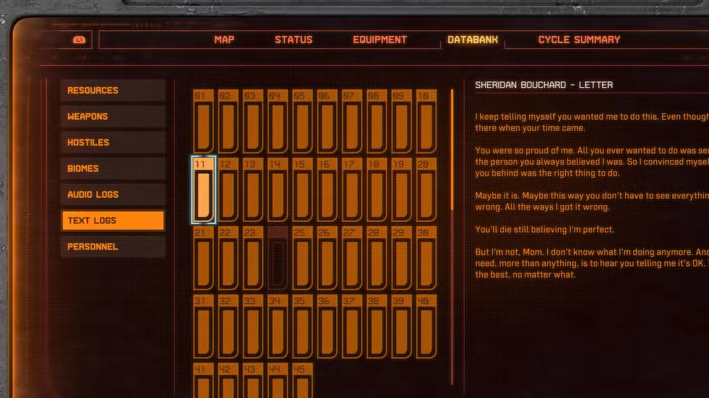 All Text Logs in Saros