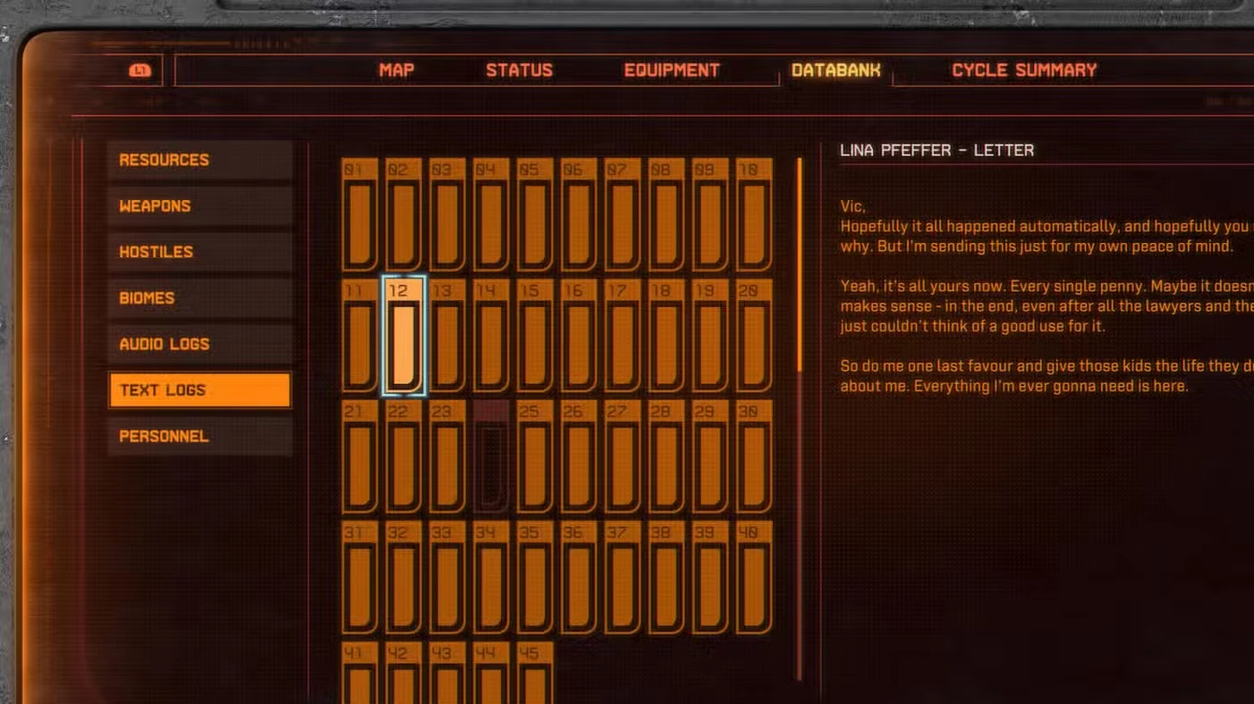 All Text Logs in Saros