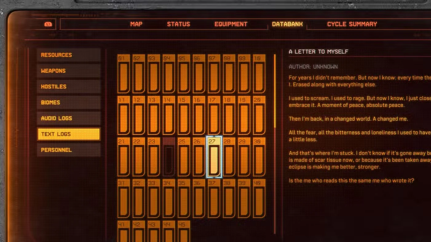 All Text Logs in Saros