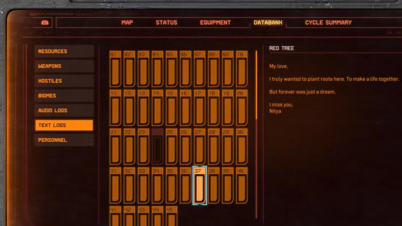All Text Logs in Saros