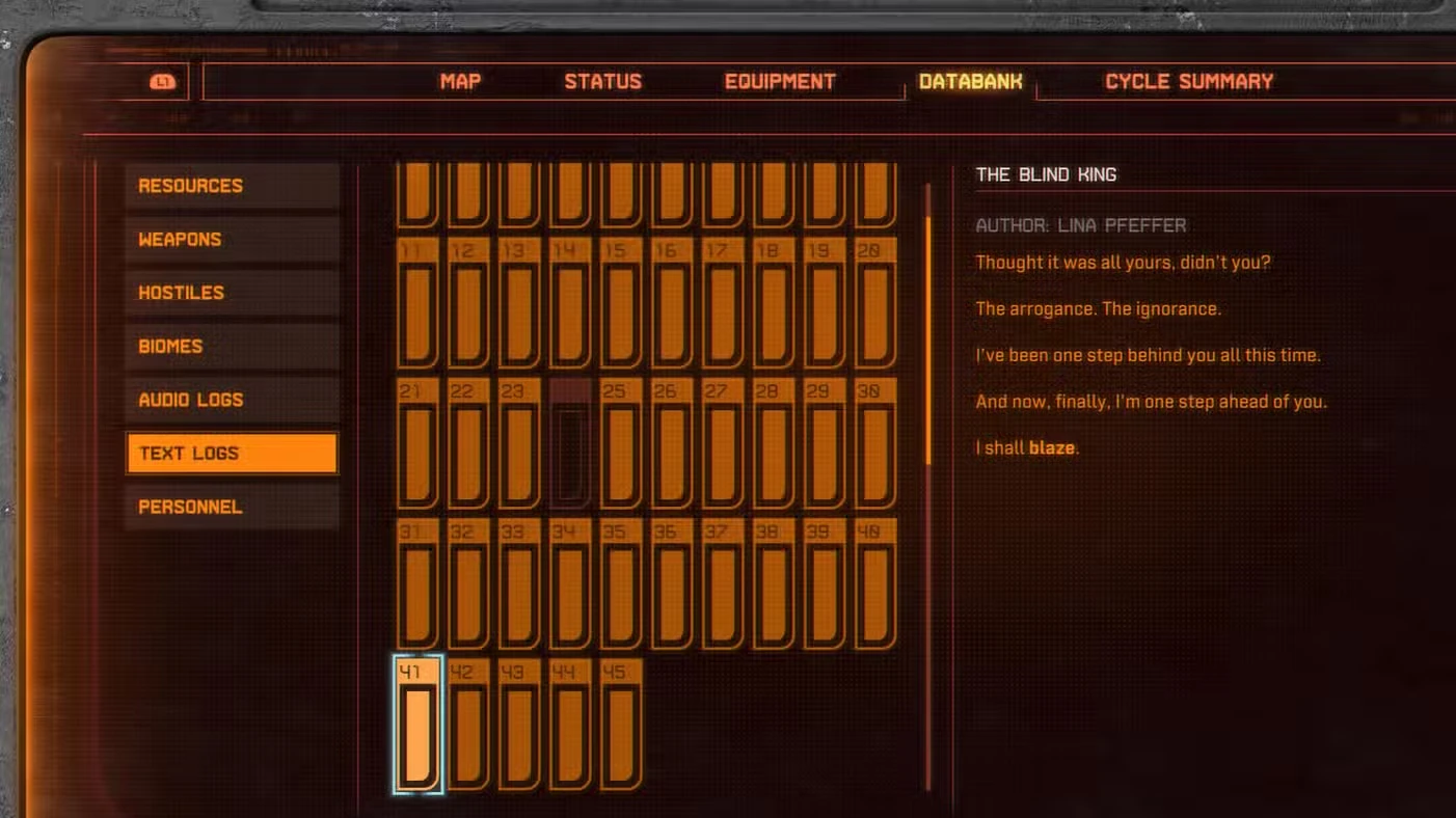 All Text Logs in Saros