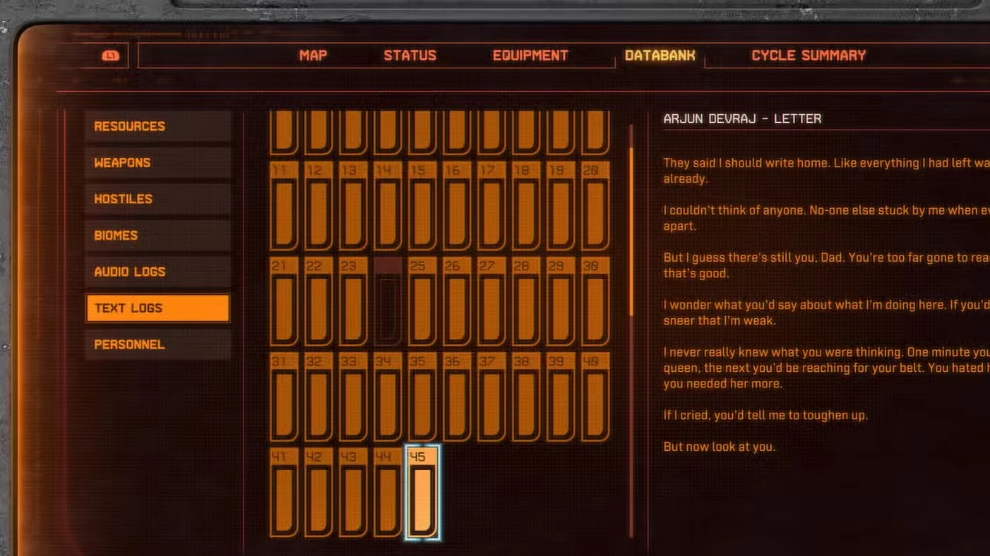All Text Logs in Saros
