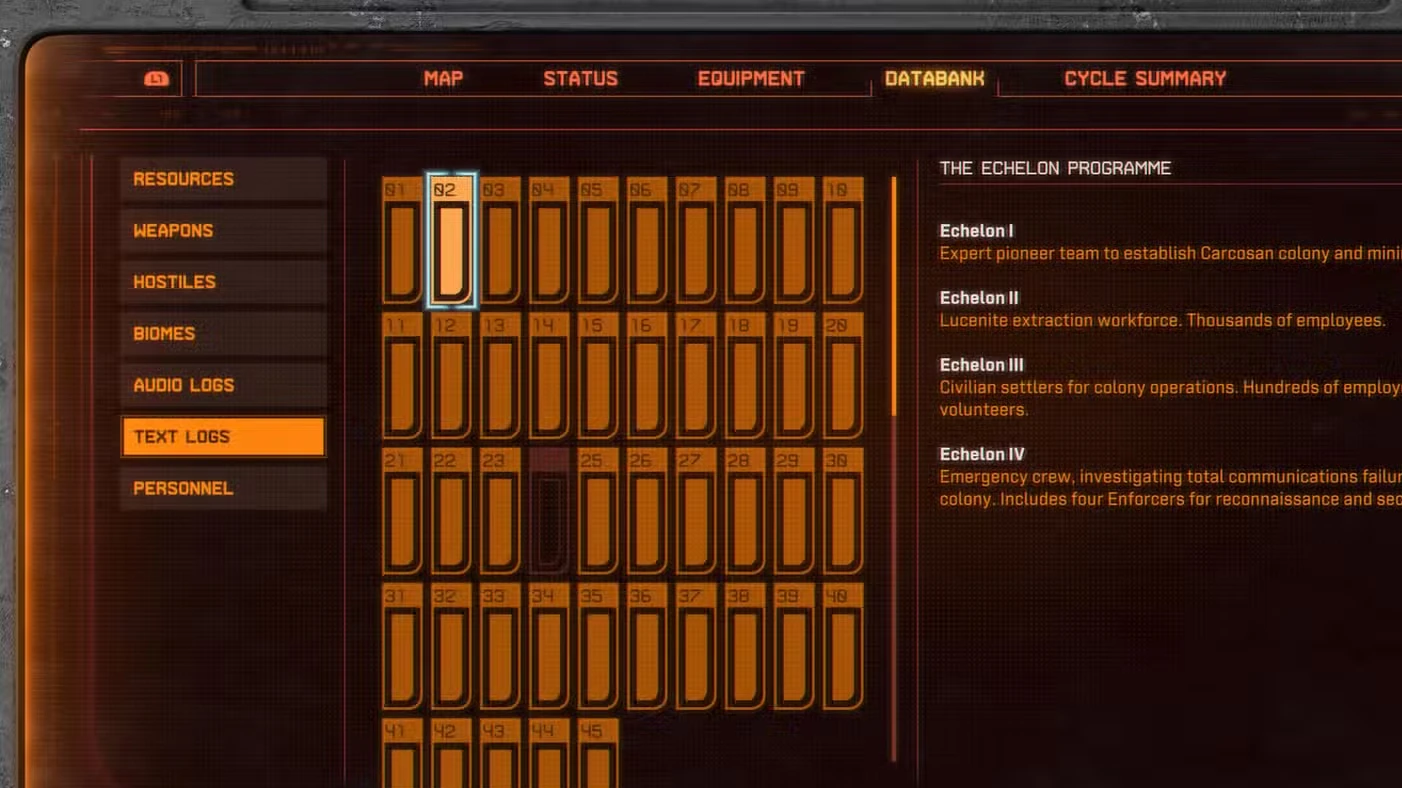 All Text Logs in Saros