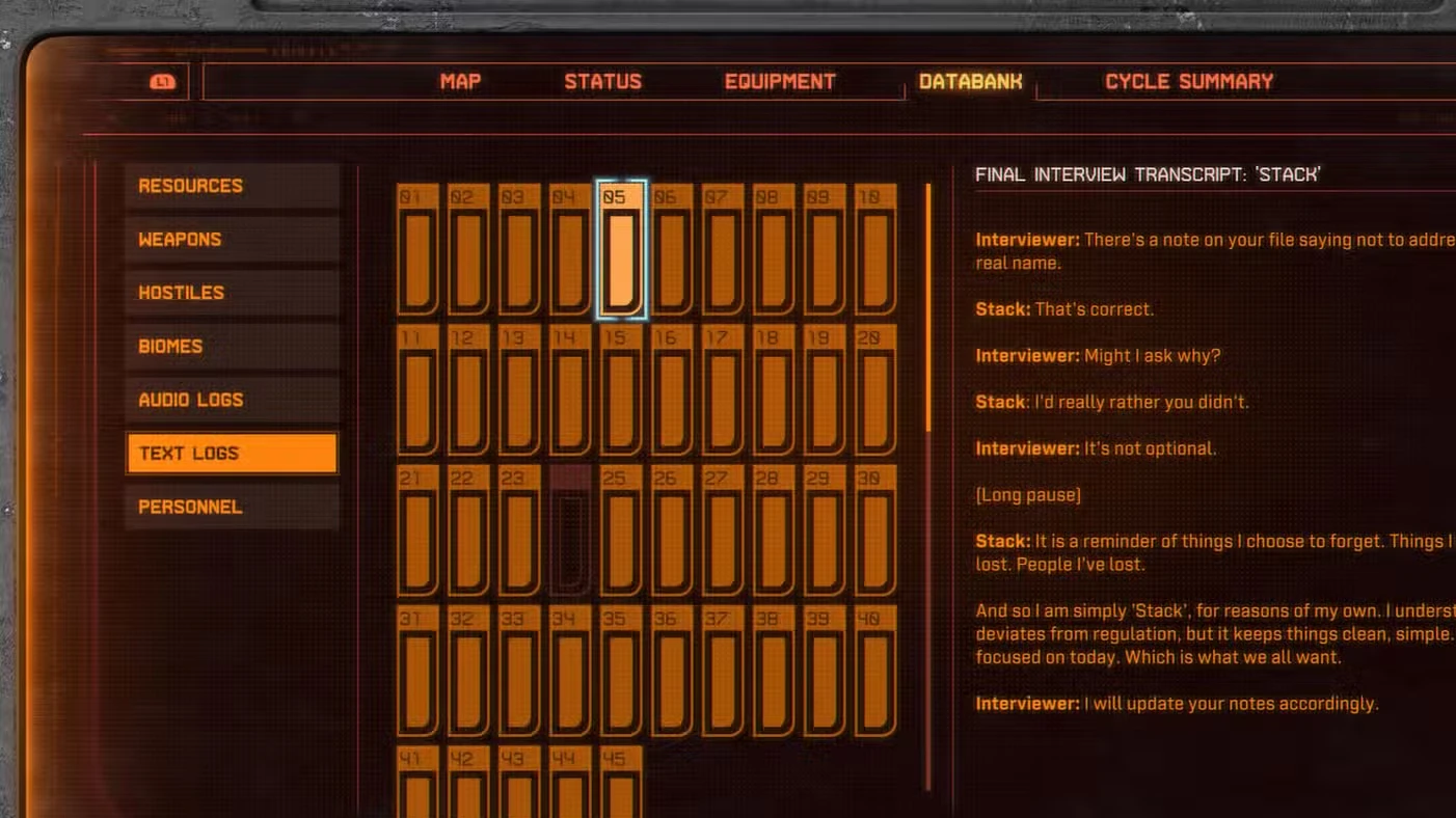 All Text Logs in Saros