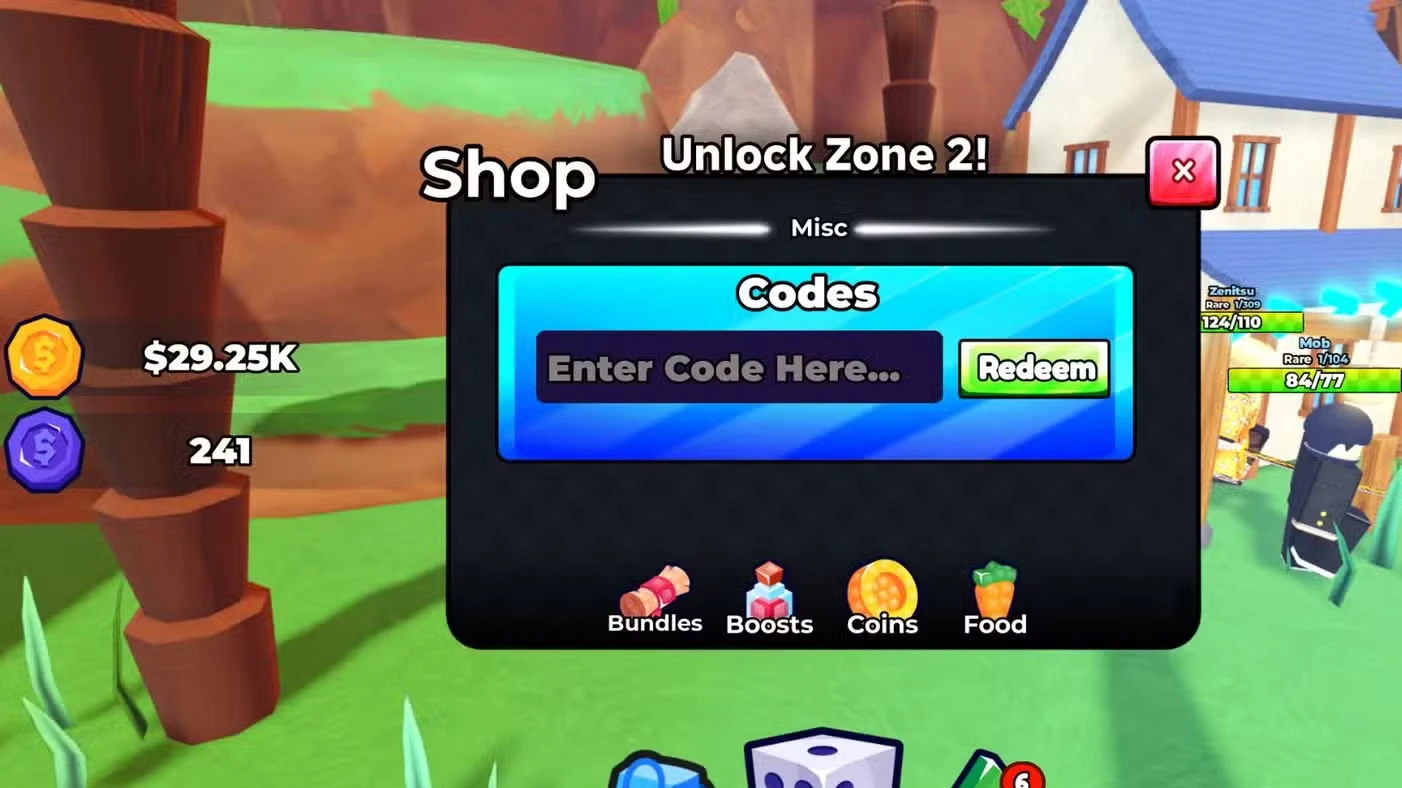 Anime RNG Codes