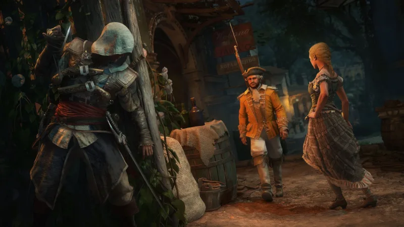 Assassins Creed Black Flag Resynced revela furtividade social, parkour e clima dinâmico