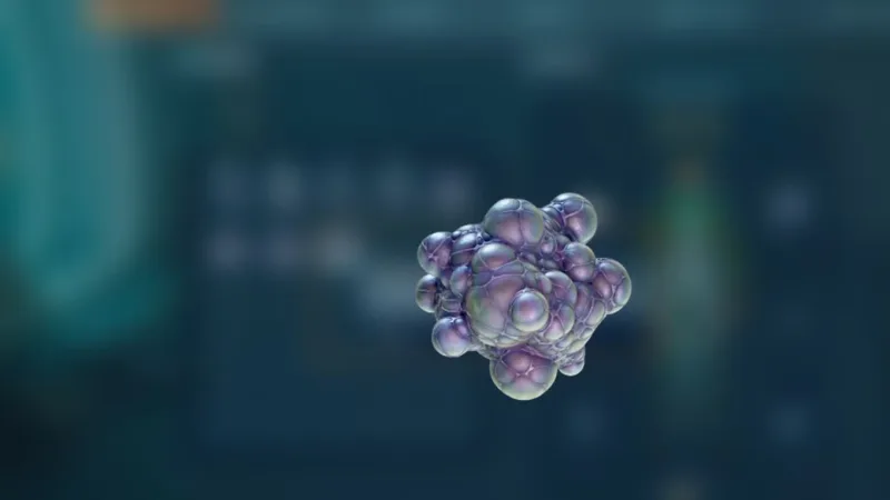 Localização da Axum Bacterial Culture em Subnautica 2