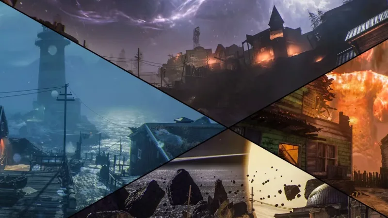 Ranking dos mapas de Black Ops 7 Zombies