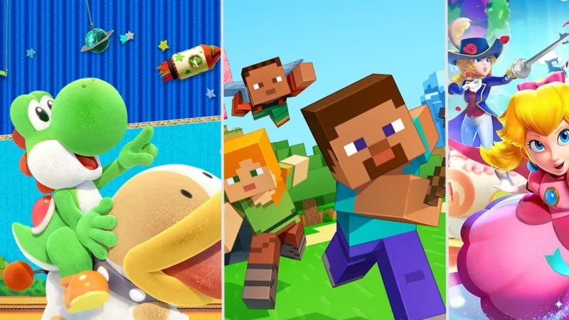Jogos do Nintendo Switch ideais para crianças