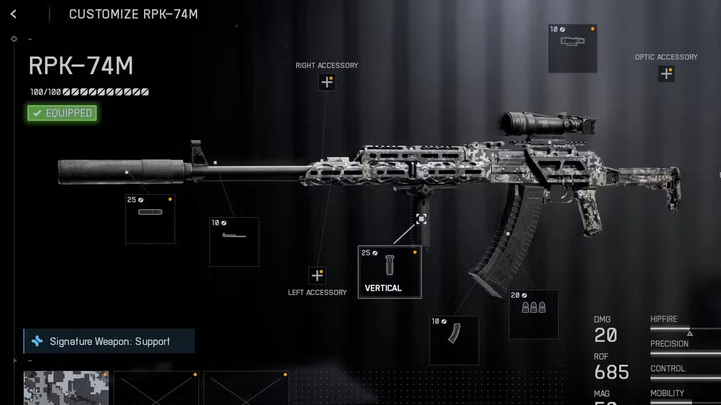 Best RPK74M Builds in BF6
