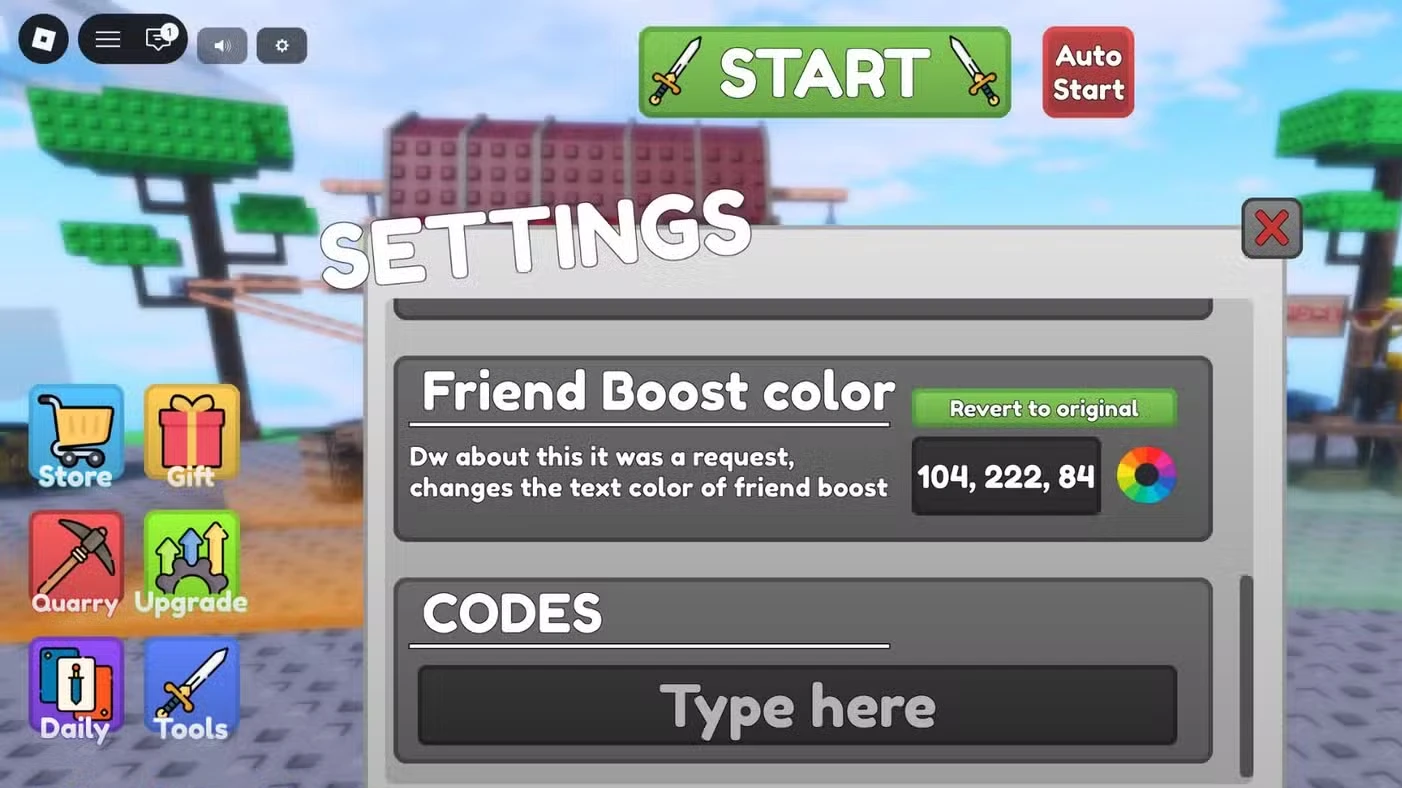 Castle Defender Codes