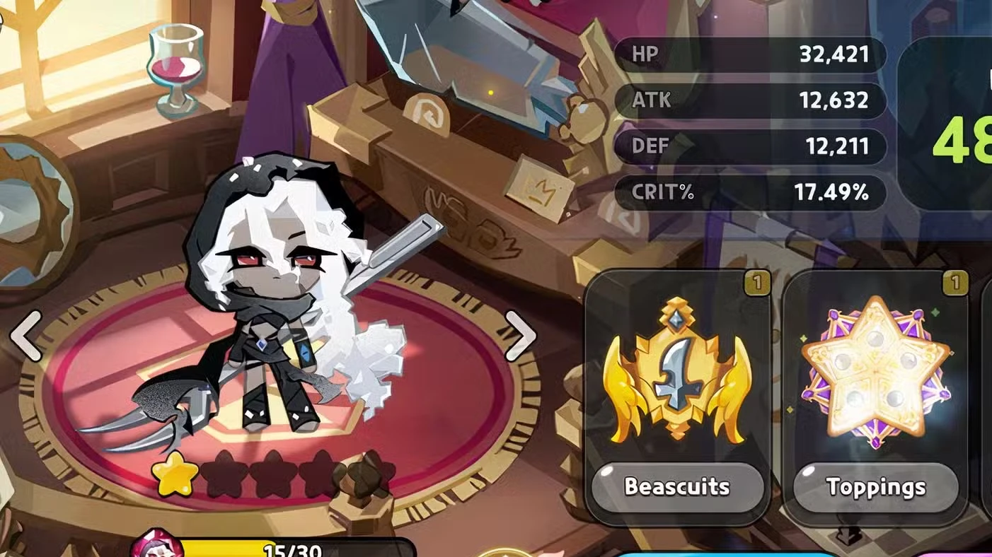 Cookie Run Kingdom Ash Salt Cookie Build and Best Toppings