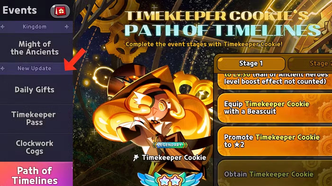 Cookie Run Kingdom Timeline of Fate Update Guide