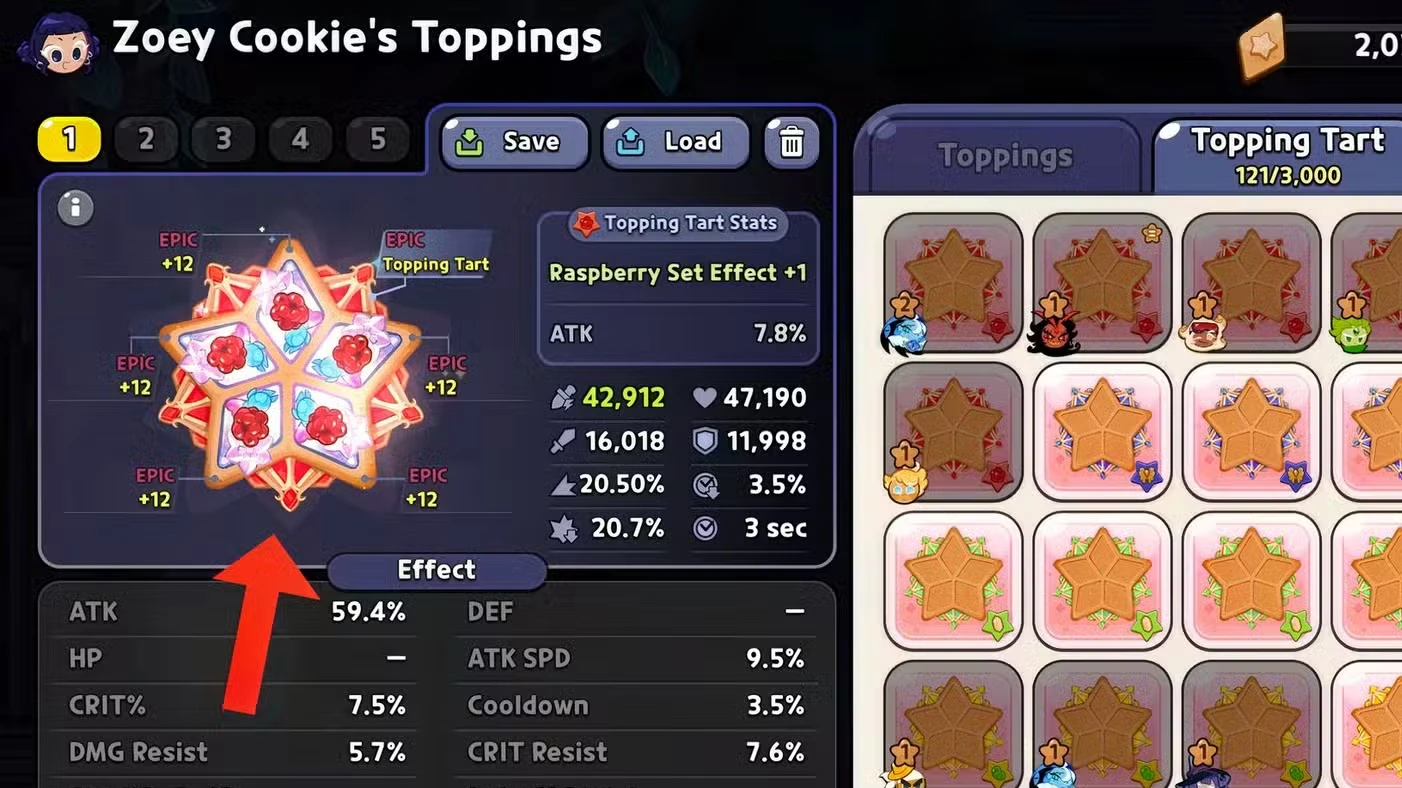 Cookie Run Kingdom Zoey Cookie Build and Best Toppings