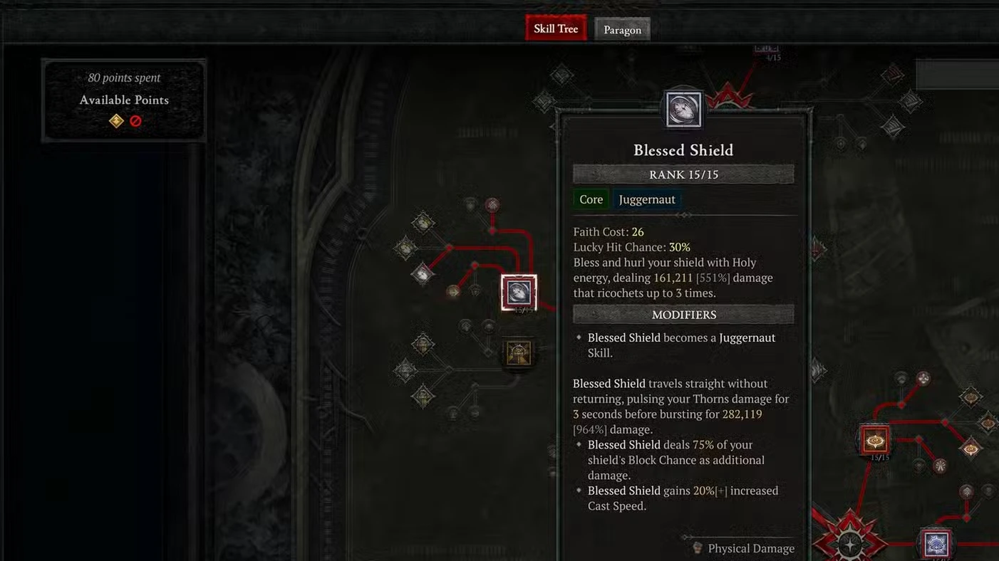 D4 Shield of Retribution Paladin Leveling Build