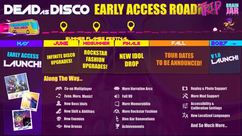 Dead as Disco terá upgrades infinitos, novo chefe e atualizações até o verão