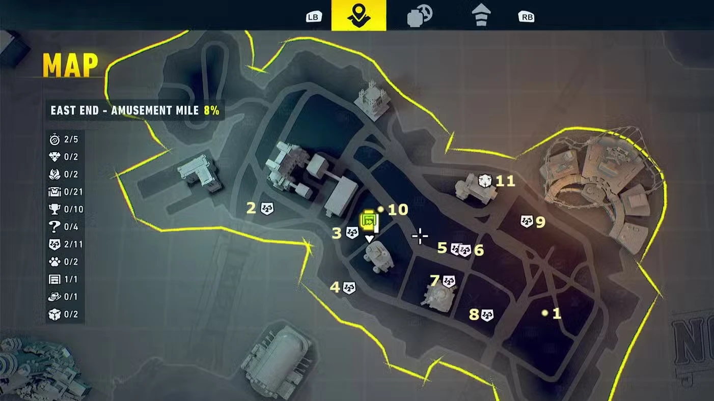East End Amusement Mile Cluemaster Puzzle Locations & Solutions